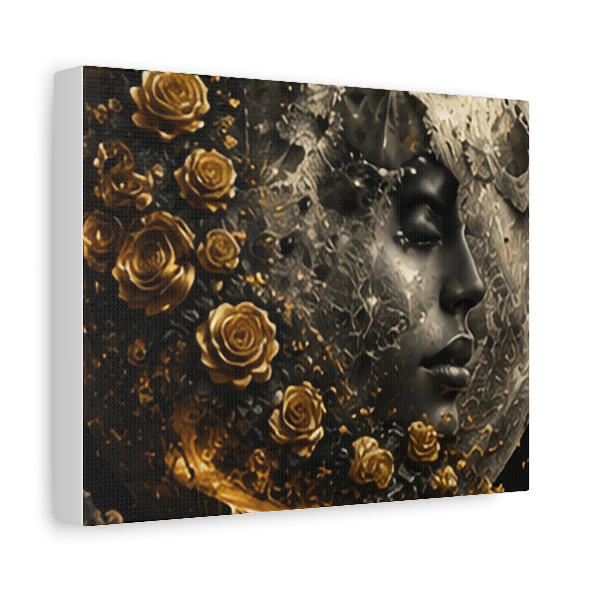 MOON QUEEN Canvas Wall Art — Matte Stretched 1.25"