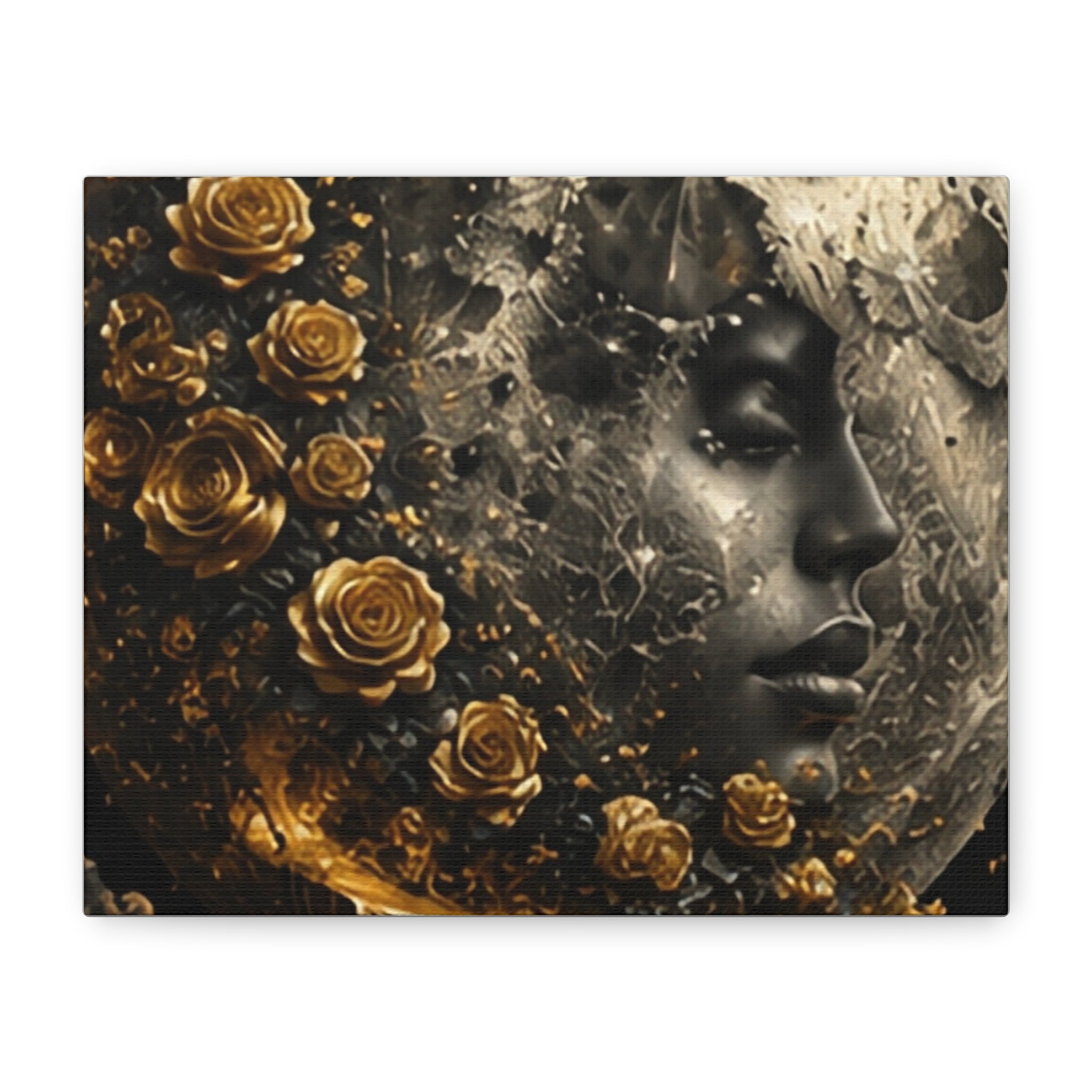 MOON QUEEN Canvas Wall Art — Matte Stretched 1.25"