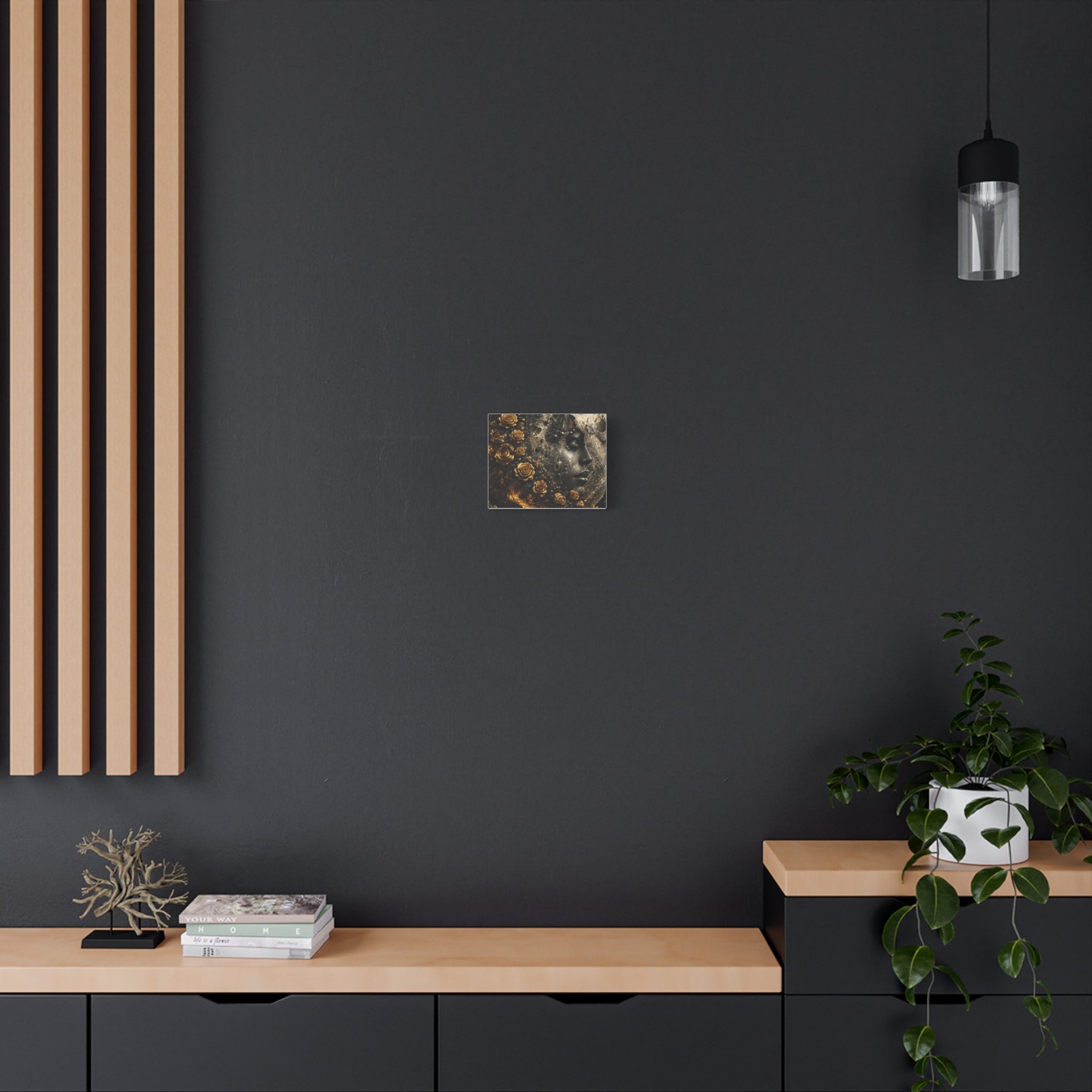 MOON QUEEN Canvas Wall Art — Matte Stretched 1.25"