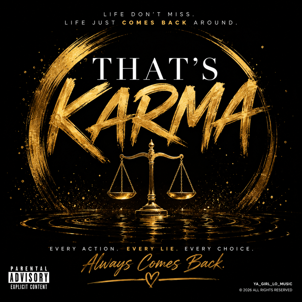 That's Karma (Digital Single) – YA_GIRL_LO_MUSIC