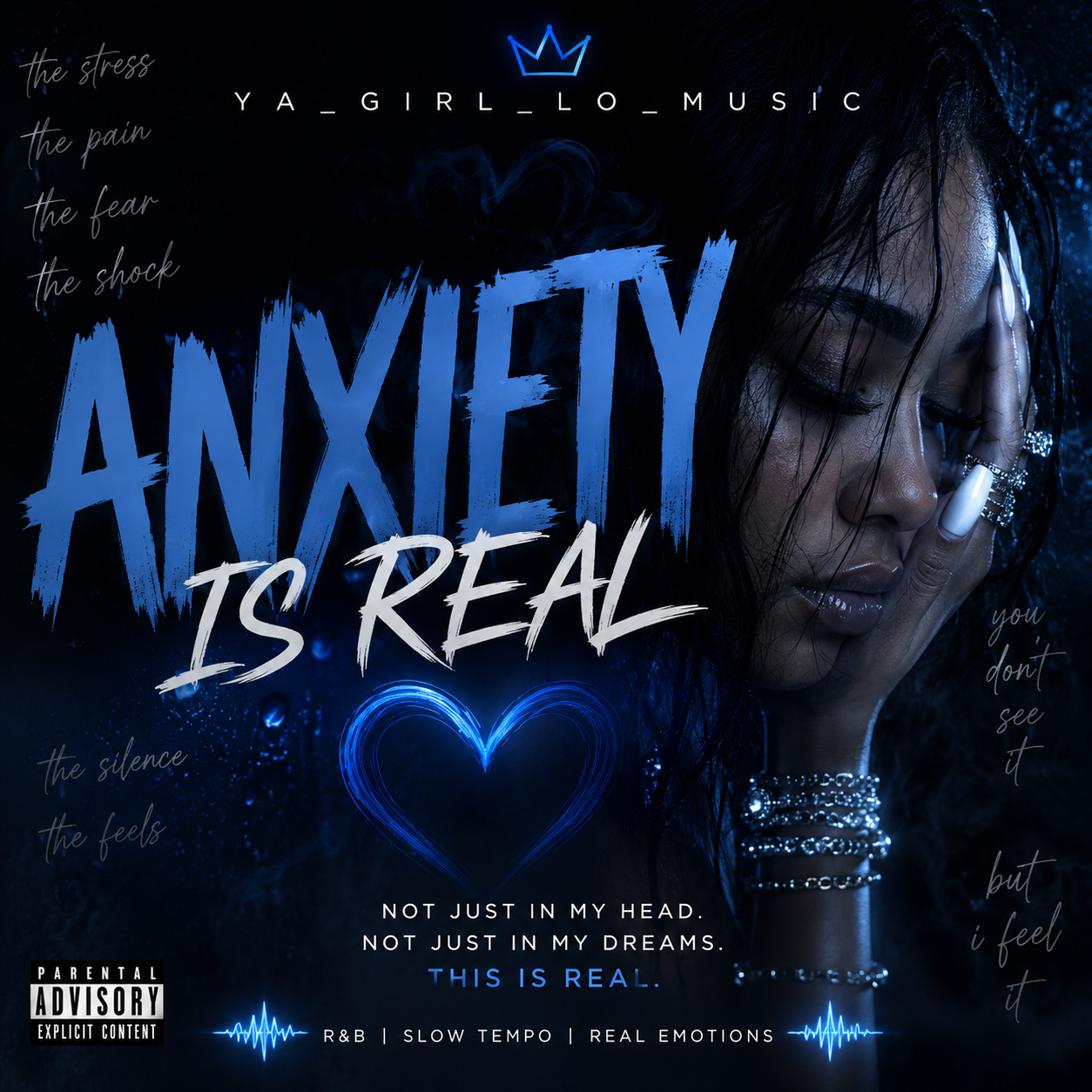 Anxiety Is Real (Digital Single) – YA_GIRL_LO_MUSIC